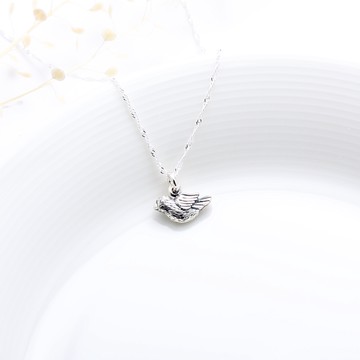 【Angel & Me】3D 幸福 青鳥 Lucky Bird s925 純銀 項鍊 生日 情人節 禮物