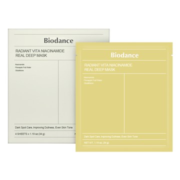 【Biodance】維他命深層亮白全效面膜 4片