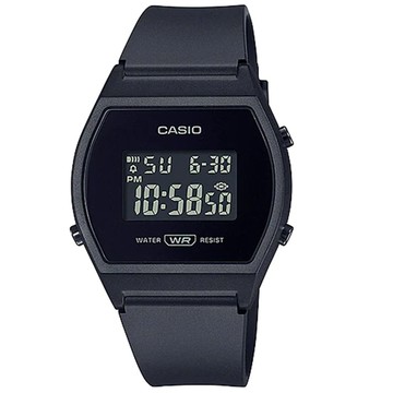 CASIO 運動休閒風復古電子錶 LW-204-1B