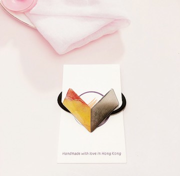 酒精墨水藝術髪圈