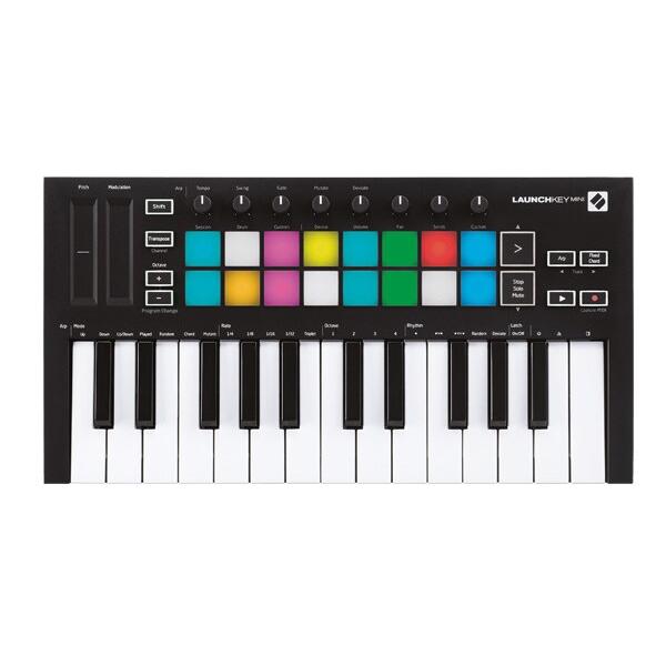 NOVATION（ノベーション） Launchkey Mini MK3 MIDIキーボード コントローラー