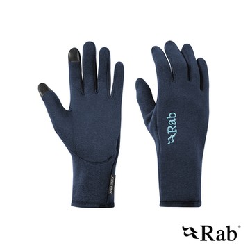 【RAB】 Power Stretch Contact Glove Wmns 保暖刷毛觸控手套 女款 深墨藍 #QAH56