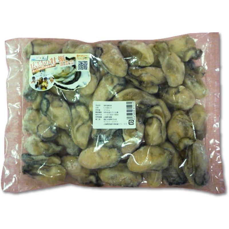 広島県産 冷凍牡蠣 １ｋｇ Ｍサイズ