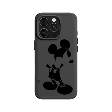 iPhone 16 Pro SolidX 黑 - 迪士尼-米奇 Mickey - 黑標款-米奇只有黑色