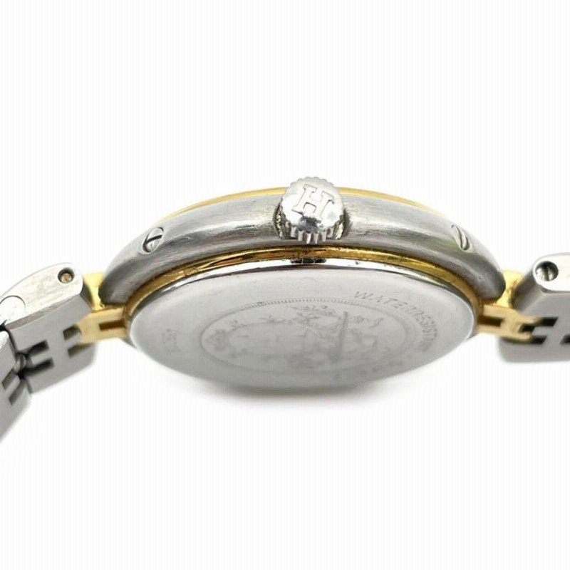 HERMES エルメス レディース 腕時計 プロフィール クオーツ ゴールド  