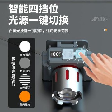 超長遠射頭燈可充電手機頭戴式超強光頭燈礦燈釣魚續航戶外手電筒