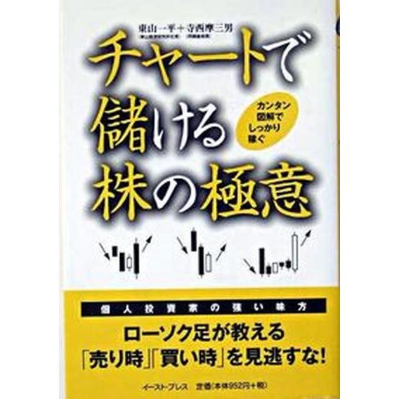 チャ-トで儲ける株の極意 カンタン図解でしっかり稼ぐ   イ-スト・プレス 東山一平（単行本） 中古