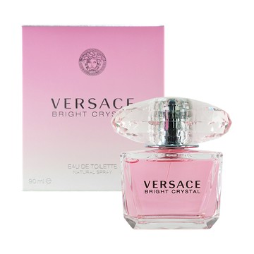 【VERSACE 凡賽斯】香戀水晶女性淡香水 90ml 總代理公司貨