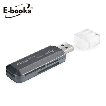 【E-BOOKS】T34 隨身型 40合1 四槽讀卡機【三井3C】