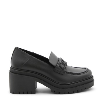 Michael Michael Kors - Black Leather Rocco Loafers