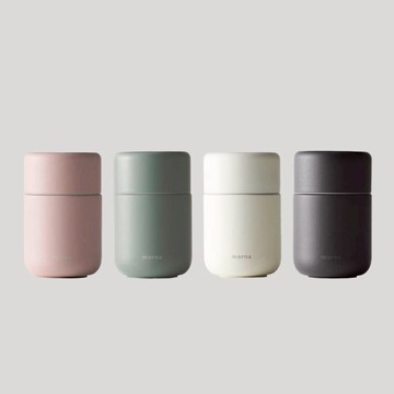 Cocuri Everywhere系列 陶瓷雙層保溫保冷杯200ml 花瓣粉