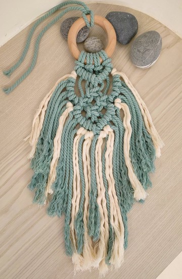 【華麗的皇后披風】macrame編織 掛飾 牆飾 吊飾 聖誕禮物/交換禮