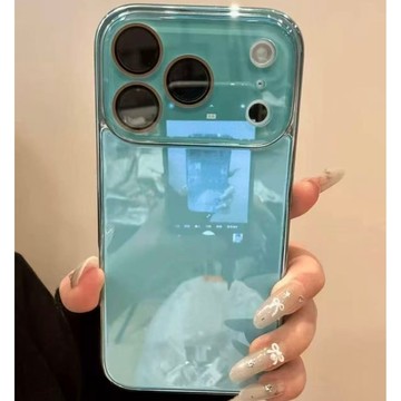 水晶鏡頭膜 高級電鍍 防摔殼 用於iPhone17 i16 手機殼 i15 i13 i12 i11 i14 冰盾玻璃