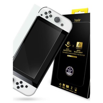 hoda適用任天堂NintendoSwitch2OLED高清AR抗反射SteamDeck鋼化膜