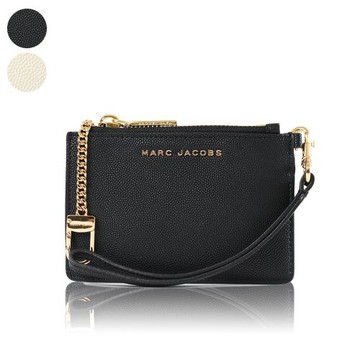 MARC JACOBS 魚子醬皮革手掛證件/拉鍊零錢包-(新款任選)