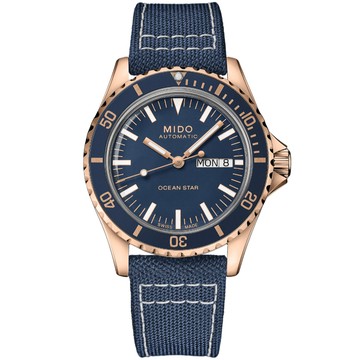 MIDO美度 OCEAN STAR 海洋之星 200米 復刻 潛水機械腕錶 40.5mm / M0268303804100