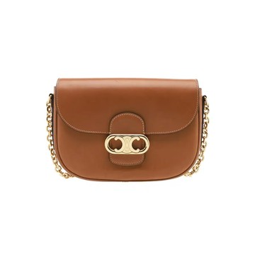 CELINE TRIOMPHE 經典凱旋真皮馬鞍包斜背包