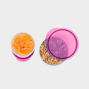 OXO TOT 防滑加蓋大小碗組