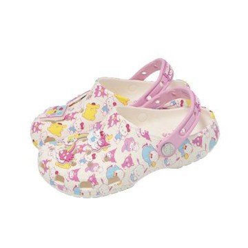 Crocs 洞洞鞋 Hello Kitty Pastel Classic K 大童 三麗鷗 21268590H