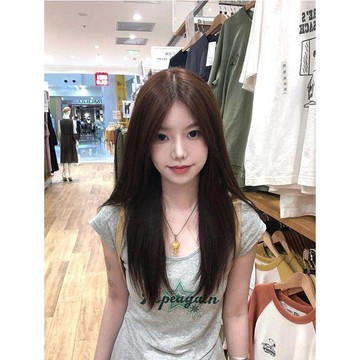 【甜辣小個子顯瘦】潮流灰色修身正肩U領短袖T恤女 夏季基礎款氣質上衣 上衣女 正肩上衣 顯瘦 韓版 大學T 短袖 修身上