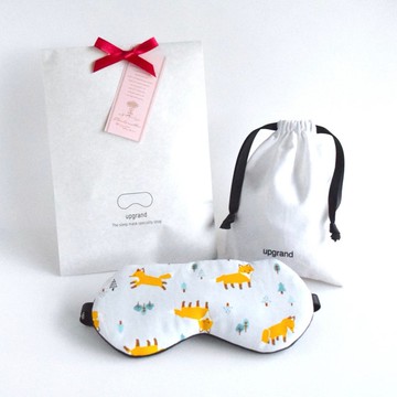 【母親節】日本眼罩FOX|淺藍色|有附收納袋|畢業禮物