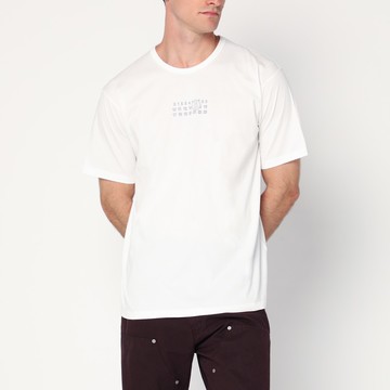 White Numeric Signature T-shirt