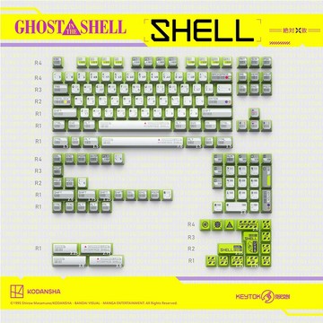 【NuPhy】Keytok 指尖文創 攻殼機動隊 SHELL 鍵帽組
