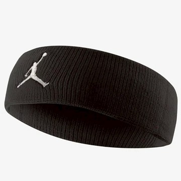 Nike耐吉 JORDAN喬丹Dri-FIT經典黑色運動頭帶籃球止汗帶髮帶透氣頭巾慢跑步網球棒球籃球羽球瑜珈健身重訓單車