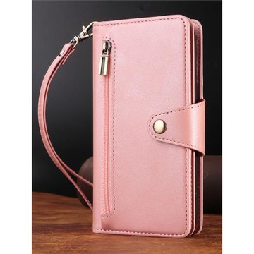 適用iPhone15pro max手機殼真皮17/16全包防摔蘋果14plus翻蓋13錢包保護套12 11創意S E插卡XS高檔XR/8簡約7