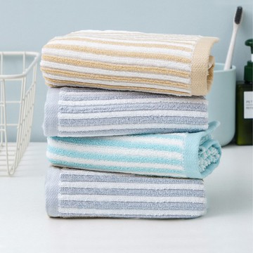 金號純棉小毛巾2/4條成人男女中號58*29全棉面巾柔軟吸水家用洗臉