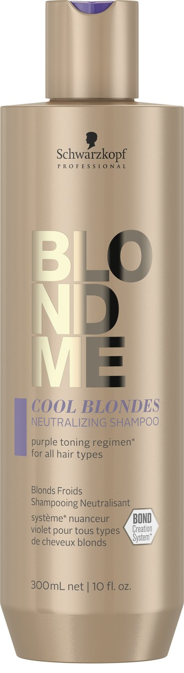 Schwarzkopf Professional BlondMe Cool Blondes Neutralising Shampoo 300ml