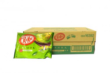 Kit Kat Mini - Matcha Green Tea (Sweetness for Adults)  (12 Bars x 12 Bags)