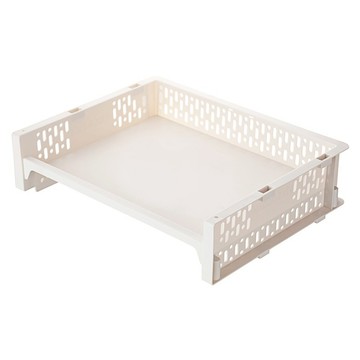 KEYWAY 聯府 可立式開放架 淺型 42 x 33 x 11.1cm  白色  1個