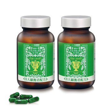 Dr.Standard 生達醫研 顧衡君苦瓜萃取含胜肽秘方膠囊 60粒/瓶 (2入)