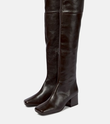 Lemaire Over-the-knee leather boots