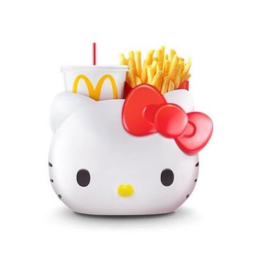 麥當勞限量Hello Kitty萬用置物籃 超取材積限制只能2件