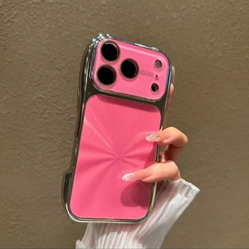 【秒變17】電鍍小蠻腰 炫彩極光 防摔殼 用於iPhone17 i16 手機殼 i15 i14 i13 ProMAX