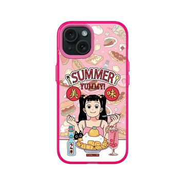 iPhone 15 Clear 粉漾桃 - 子凡 Zzifan_z - Summer Girl