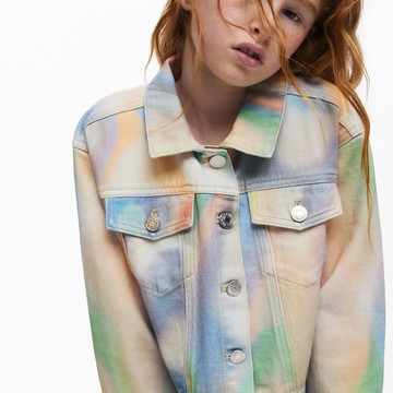 Desigual 渲染奇幻丹寧外套