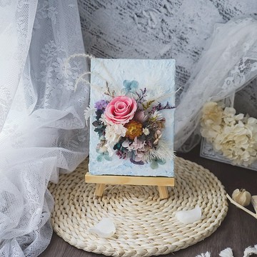 花藝DIY材料包│畫布花藝│含影片教學