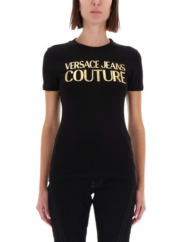 versace jeans couture t-shirt with logo