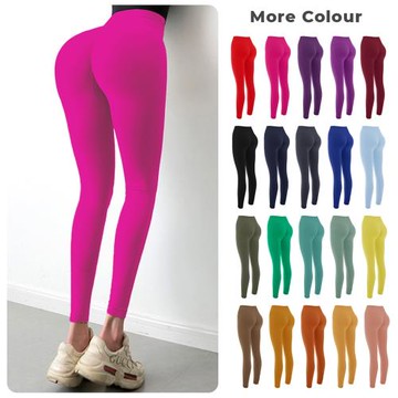 Gym pants Stretch yoga pants for running運動提臀彈力瑜伽褲女