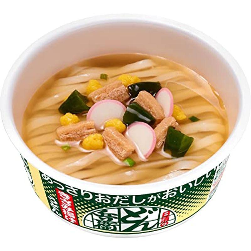 日清食品 日清のあっさりおだしがおいしいどん兵衛 きざみ揚げうどん 68g ×12個