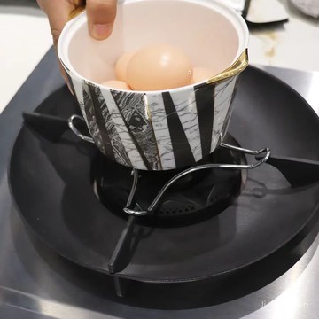 🌸熱賣新款🌸【店鋪熱銷】加厚老式燃氣竈架託不銹鋼輔助鍋支架四爪通用奶鍋支架煤氣竈配件