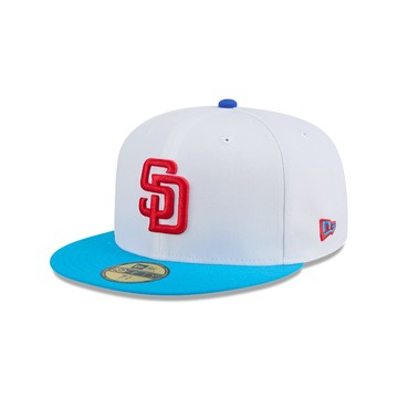 NEW ERA 男女 59FIFTY 59FIFTY PACK- RAMUNE 聖地牙哥教士 白/藍 NE14889213