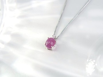 緋色櫻花 | 紅寶石項鍊 / 心願系列 | 天然寶石項鍊