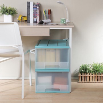 KEYWAY 聯府 綠妮亞超大抽屜式收納箱(50L)-2入