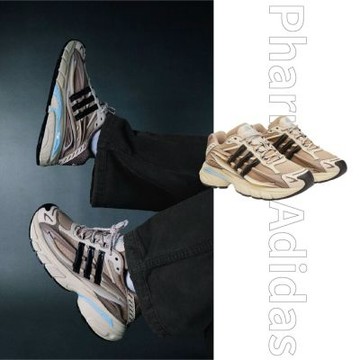 Pharrell Williams x Adidas Virginia 沙色 厚底 外骨骼 水母鞋 男鞋 KH6729