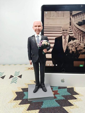 客制化人物公仔 人偶 3D人像畫 似顏繪 定制老闆 生日 紀念 禮物