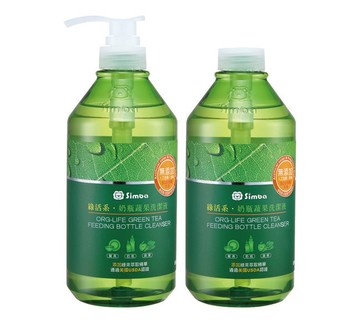 小獅王辛巴 綠活系奶瓶蔬果洗潔液800ml*2組合包【德芳保健藥妝】